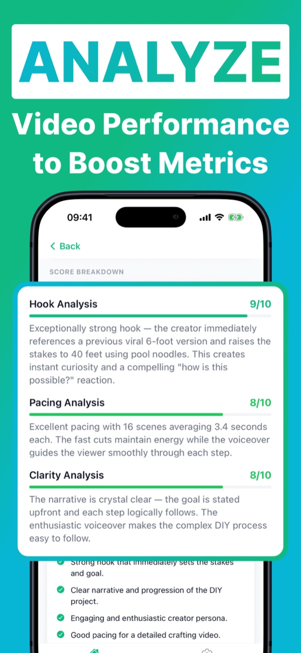 Schermafbeelding van de BeViral-app 4