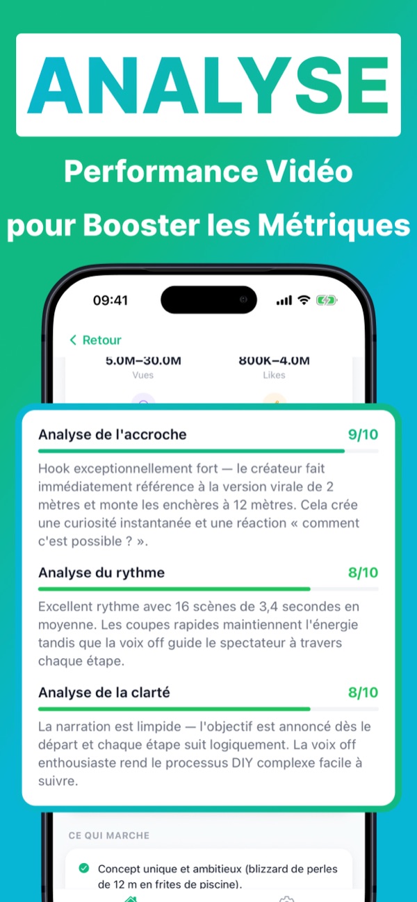 Capture d'écran de l'application BeViral 4